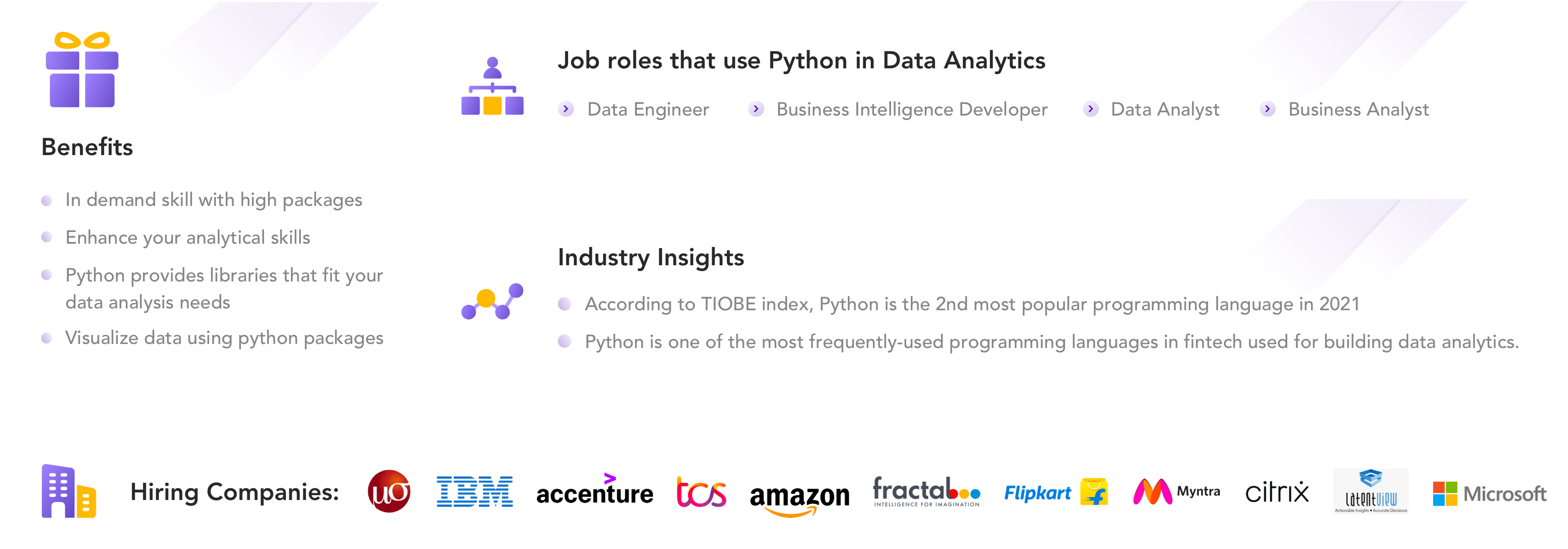 Data Analytics and Statistics Using Python Certification Course ...
